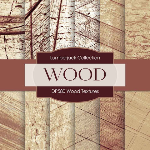 Wood Textures Digital Paper DP580 - Digital Paper Shop