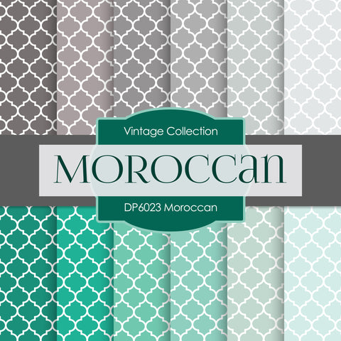 Moroccan Digital Paper DP6023 - Digital Paper Shop - 1