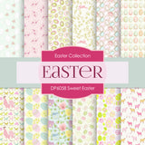 Sweet Easter Digital Paper DP6058 - Digital Paper Shop - 1