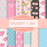 Shabby Chic Digital Paper DP6086A - Digital Paper Shop