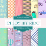 Enjoy My Ride Digital Paper DP6090 - Digital Paper Shop