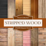 Stripped Wood Digital Paper DP6098A - Digital Paper Shop