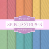 Spiked Stripes Digital Paper DP6100A - Digital Paper Shop