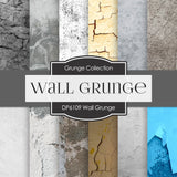 Wall Grunge Digital Paper DP6109A - Digital Paper Shop