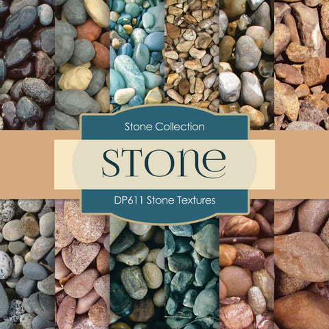 Stone Textures Digital Paper DP611 - Digital Paper Shop