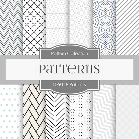 Patterns Digital Paper DP6118B - Digital Paper Shop