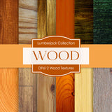 Wood Textures Digital Paper DP612 - Digital Paper Shop