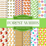 Forest Whims Digital Paper DP6143A - Digital Paper Shop