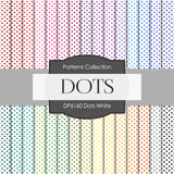 Dots White Digital Paper DP6160A - Digital Paper Shop