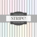 Stripe White Digital Paper DP6164A - Digital Paper Shop