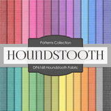 Houndstooth Fabric Digital Paper DP6168A - Digital Paper Shop
