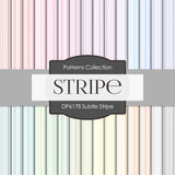 Subtle Stripe Digital Paper DP6178A - Digital Paper Shop