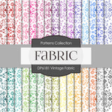 Vintage Fabric Digital Paper DP6181A - Digital Paper Shop