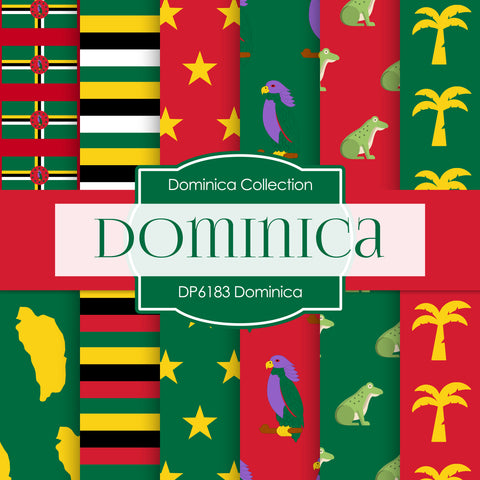 Dominica Digital Paper DP6183 - Digital Paper Shop