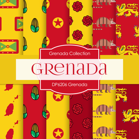 Grenada Digital Paper DP6206 - Digital Paper Shop