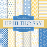 Up In The Sky Digital Paper DP6210B - Digital Paper Shop