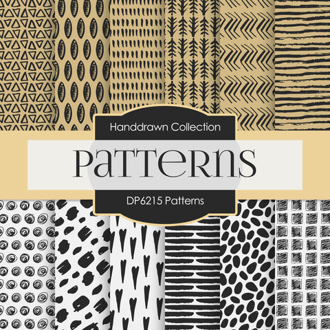 Patterns Digital Paper DP6215B - Digital Paper Shop
