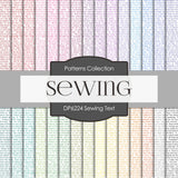 Sewing Text Digital Paper DP6224A - Digital Paper Shop