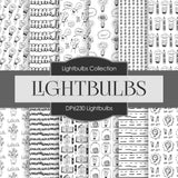 Lightbulbs Digital Paper DP6230A - Digital Paper Shop