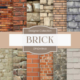 Brick Digital Paper DP624B - Digital Paper Shop