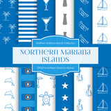 Northern Mariana Islands Digital Paper DP6274 - Digital Paper Shop