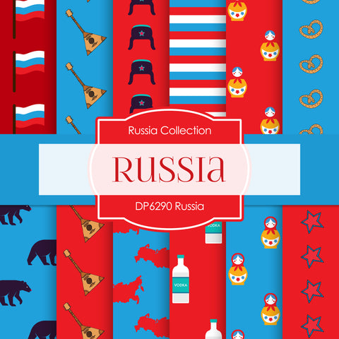 Russia Digital Paper DP6290 - Digital Paper Shop