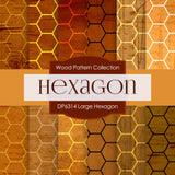 Large Hexagon Digital Paper DP6314A - Digital Paper Shop
