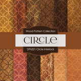 Circle Interlock Digital Paper DP6321A - Digital Paper Shop