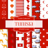 Tunisia Digital Paper DP6333 - Digital Paper Shop