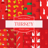 Turkey Digital Paper DP6334 - Digital Paper Shop