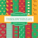 Turkmenistan Digital Paper DP6335 - Digital Paper Shop