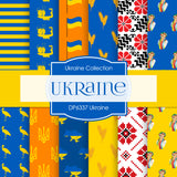 Ukraine Digital Paper DP6337 - Digital Paper Shop