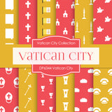 Vatican City Digital Paper DP6344 - Digital Paper Shop