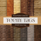 Teeny Tags Digital Paper DP6350A - Digital Paper Shop