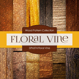 Floral Vine Digital Paper DP6374 - Digital Paper Shop