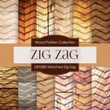 Stretched Zig Zag Digital Paper DP6385 - Digital Paper Shop
