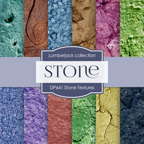 Stone Textures Digital Paper DP641 - Digital Paper Shop