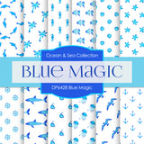 Blue Magic Digital Paper DP6428 - Digital Paper Shop