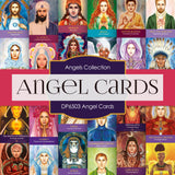 Angel Cards Digital Paper DP6503 - Digital Paper Shop