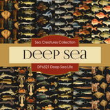 Deep Sea Life Digital Paper DP6521 - Digital Paper Shop