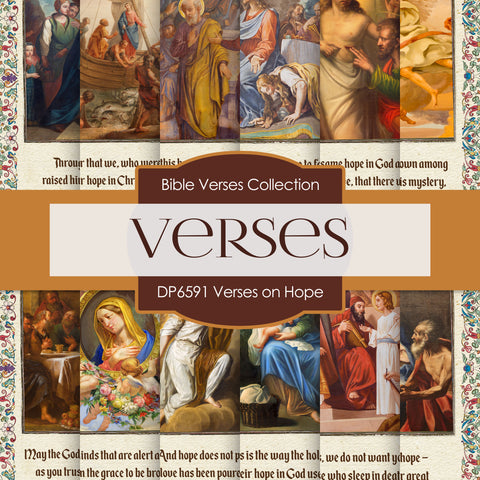 Verses on Hope Digital Paper DP6591 - Digital Paper Shop