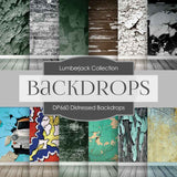 Distressed Backdrops Digital Paper DP660 - Digital Paper Shop - 1