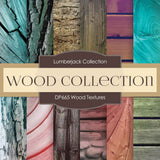 Wood Textures Digital Paper DP665 - Digital Paper Shop