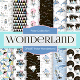Polar Wonderland Digital Paper DP6687 - Digital Paper Shop