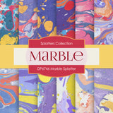 Marble Splatter Digital Paper DP6746 - Digital Paper Shop