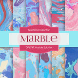 Marble Splatter Digital Paper DP6747 - Digital Paper Shop