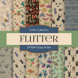 Classy Flutter Digital Paper DP7009A - Digital Paper Shop