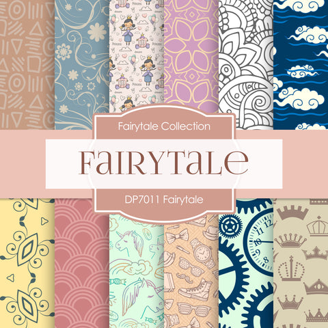 Fairytale Digital Paper DP7011 - Digital Paper Shop