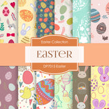 Easter Digital Paper DP7015 - Digital Paper Shop