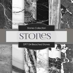 Bleached Stones Digital Paper DP7134 - Digital Paper Shop